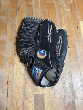 Cooper 658 Vintage Black Leather Baseball Glove